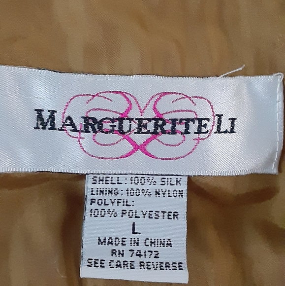 Women's silk jacket - Picture 3 of 4